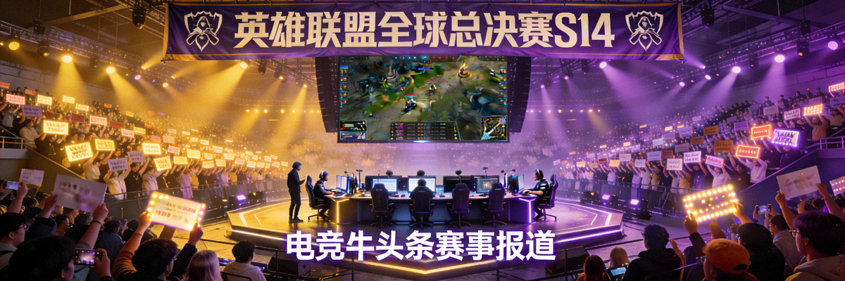 英雄联盟全球总决赛S14决赛现场盛况 - 电竞牛头条赛事报道